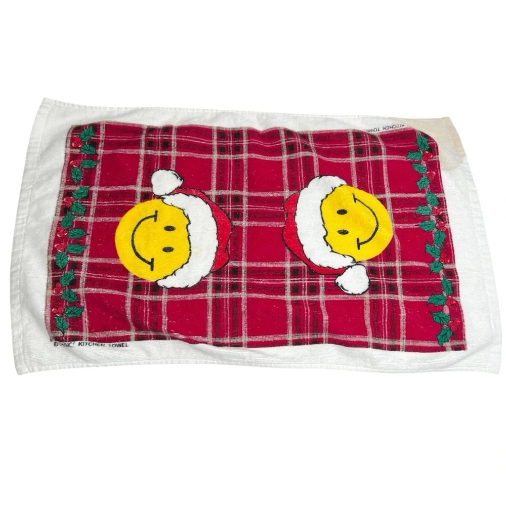 Lot Of 6 Christmas Holiday Themed Hand Tea Kitchen Towels